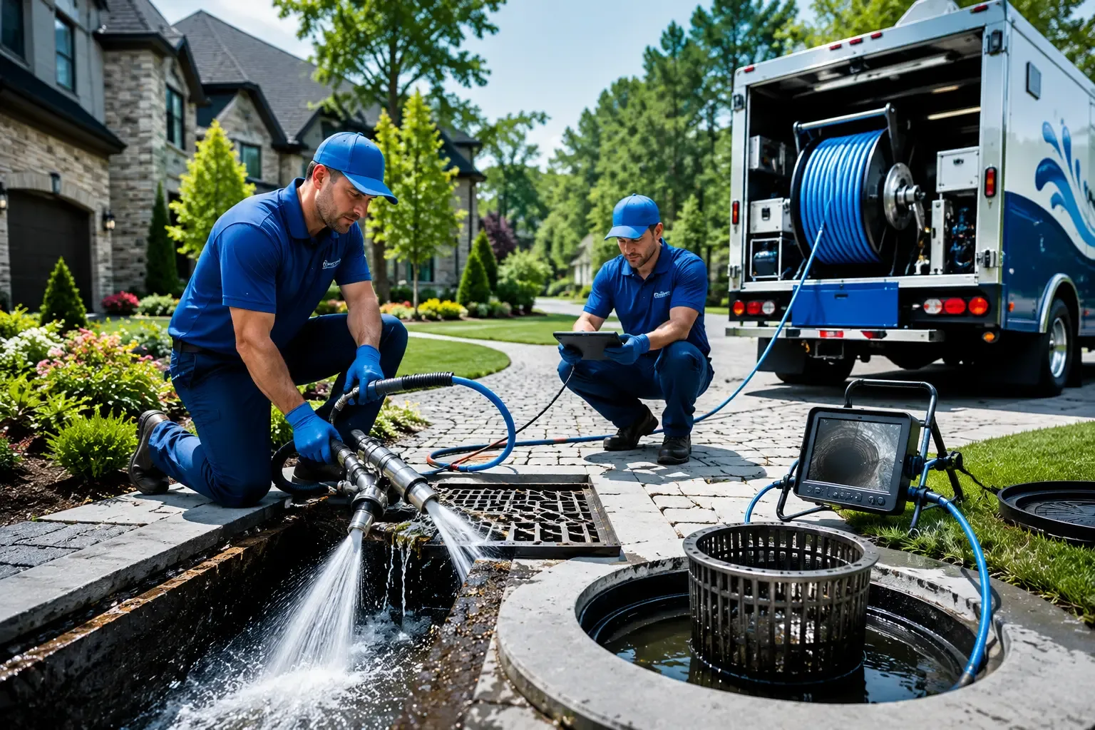 Local outdoor drain cleaning professionals in Fallentimber, PA